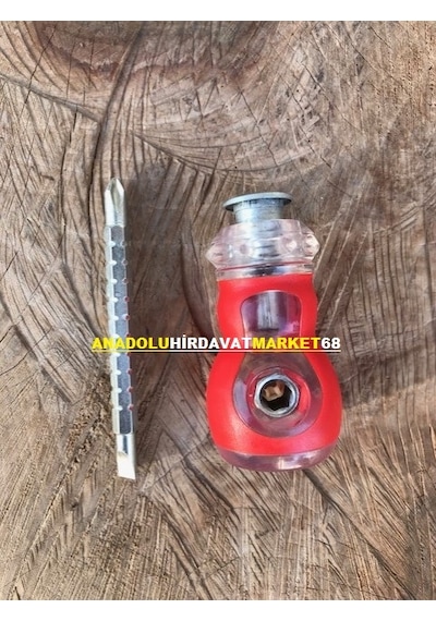 Özs Mini Kısa Yıldız Tornavida Düz Tornavida Çift Uçlu Tornavida