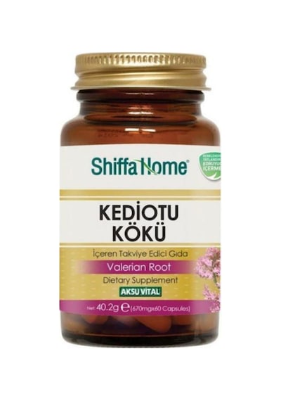 Shiffa Home (Aksuvital) Kediotu Kökü 670 MG 60 Kapsül