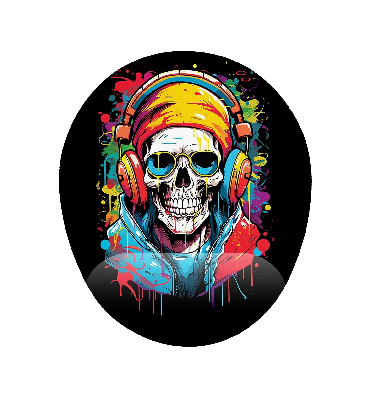 Kurukafa Skull Mouse Pad