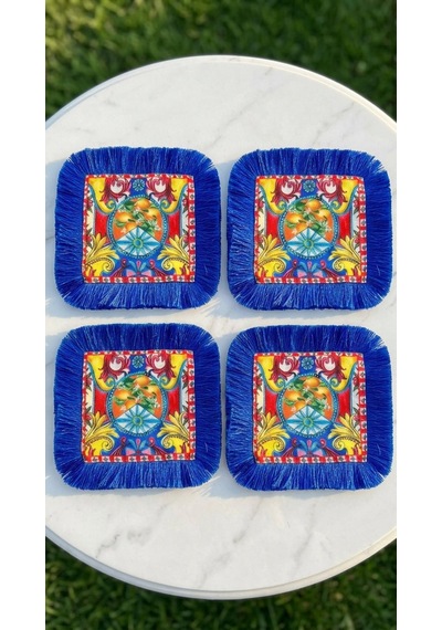 Solea Limoncello Azure Kokteyl Peçetesi