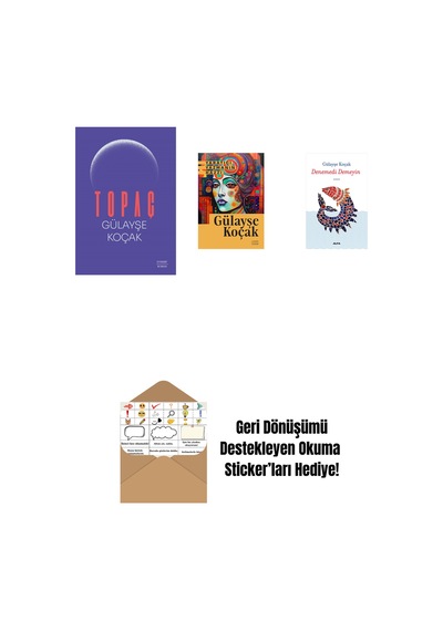 Topaç + Yaratıcı Yazmanın Hazzı + Denemedi Demeyin + Okuma Sticker'ları