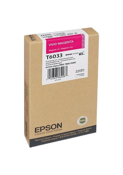 Tonersepeti Epson T6033-c13t603300 Kırmızı Kartuş