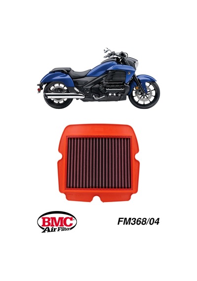 Bmc Fm368/04 Honda Gold Wing Gl1800 2001-2017, F6b, Valkyrie 1800 Kutu İçi Performans Hava Filtresi