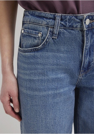 Mavi - Leila Premium Blue Puslu Koyu Mavi Jean Pantolon 1010600-a1572 Mavi - Leila Premium Blue Puslu Koyu Mavi Jean Pantolon 1010600-a1572