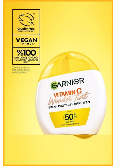 Garnier C Vitamini 3 Etki 1 Arada Renkli Nemlendirici - Açık Ton 3600542658416-11155