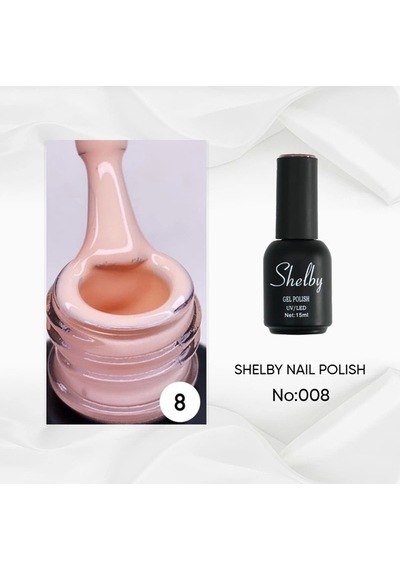 Shelby 15 Ml. 008 Soft Renk Kalıcı Oje