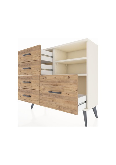 Arges Şifonyer 2 Raflı 5 Çekmeceli 88x30x80 Aytaşı-aytaşı/çam Aytaşı/çam Arges Şifonyer 2 Raflı 5 Çekmeceli 88x30x80 Aytaşı-aytaşı/çam Aytaşı/çam
