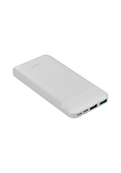 Polosmart Pbs123 10.000 Mah 1 Type-c 2 Usb Çıkışlı Taşınabilir Şarj Cihazı Powerbank Beyaz