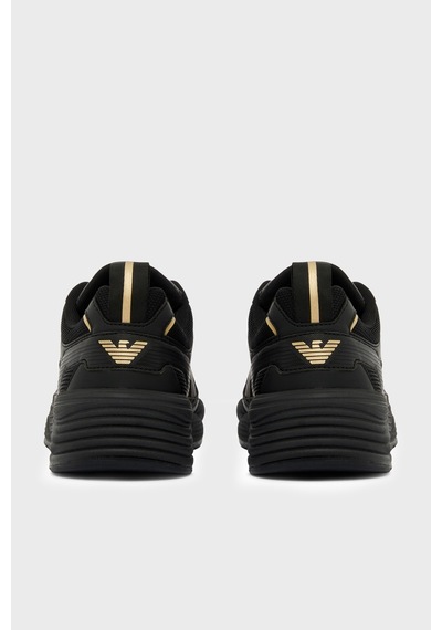 Ea7 Unisex Ayakkabı 7x000308 Af18447 Mz177 Siyah-gold Siyah-gold
