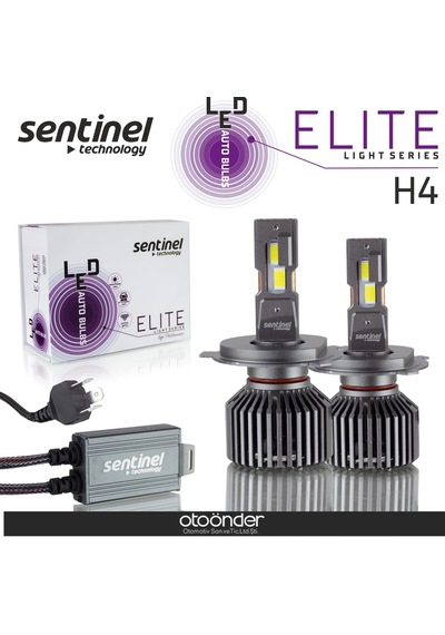 Elite Led Xenon Ampülü 65w 12v 12000 Lumen 6500 Kelvin Beyaz Işık H4