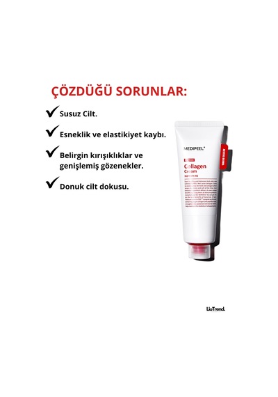 Medipeel Red Lacto Collagen Barrier Cream 80 Ml Kollajen Ve Peptidler Içeren Bariyer Kremi M0486
