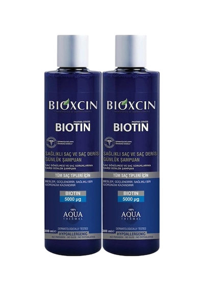 Biotin Şampuan 300 Ml Tüm Saç Tipleri X2 Adet