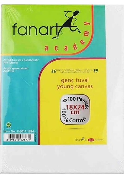 Fanart Academy Tuval 18x24 Cm
