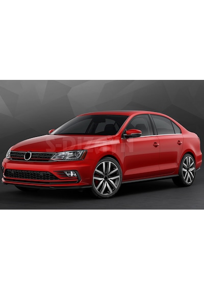 S-Dizayn Vw Jetta Krom Cam Çıta 6 Prç 2011 Üzeri