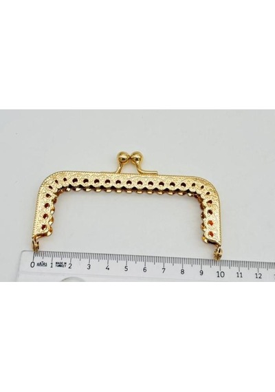 Angel Çanta Aksesuar 10 Cm Cüzdan Klipsi Light Golden Renk Diğer