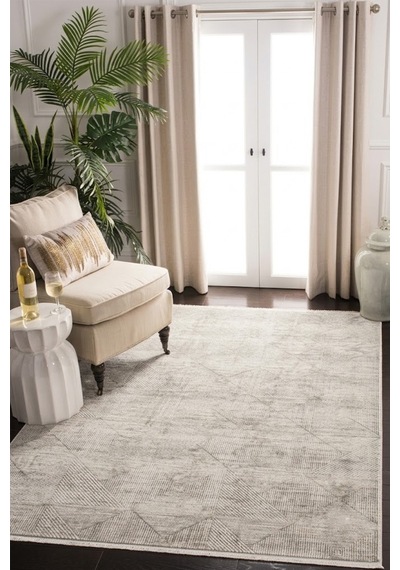 Hernes Krem Bej Salon Oturma Odası Çocuk Odası Yatak Odası Halısı Hm-6022