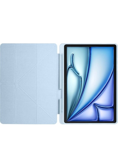 Apple Uyumlu iPad, Air 11 10.9 Inç Air 4 5 6 2020 2022 2024 Kılıf Kalem Bölmeli Stadlı Uyku Modlu Akıllı Case Kılıf