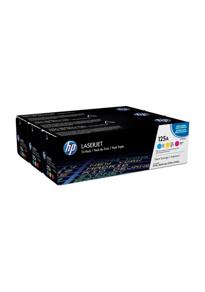 Hp 125a Mavi-kırmızı-sarı 3lü Takım Toner Cf373am Cb541a-cb542a-cb543a