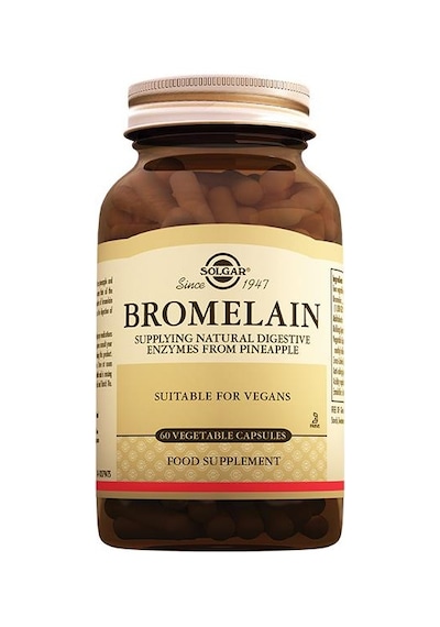 Solgar Bromelain 150 MG 60 Kapsül