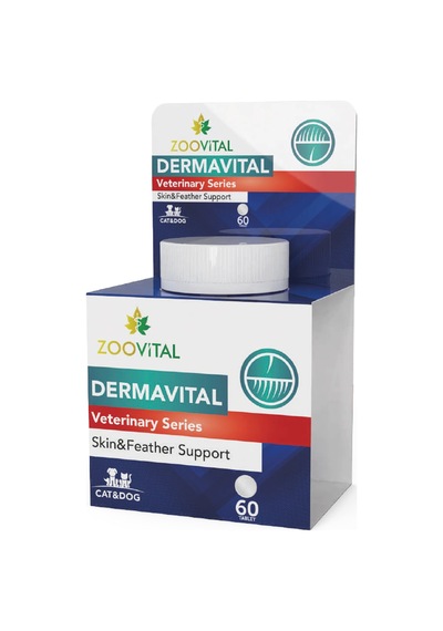 Dermavital 60 Tablet Evcil Hayvan Deri Ve Tüy Desteği