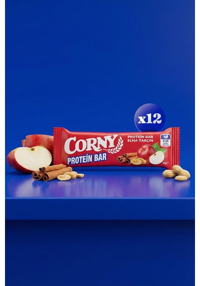 Corny Protein Bar Elma Tarçın 45gr X 12 Adet