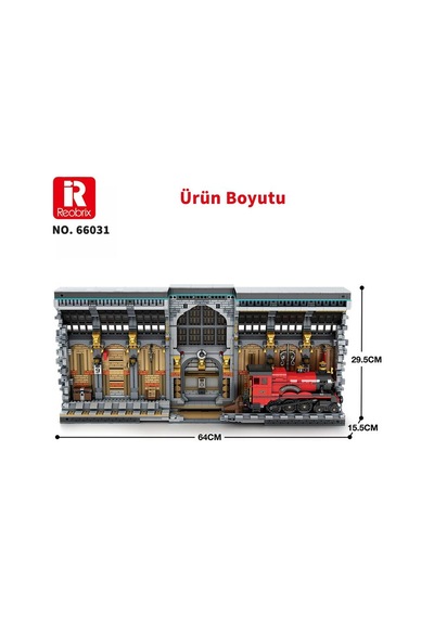 Reobrix Wizzard Train Book 66031 Brick Yapım Seti