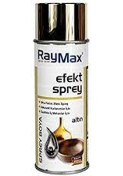 Raymax Altın Efekt Sprey Boya 400Ml Altın Efekt