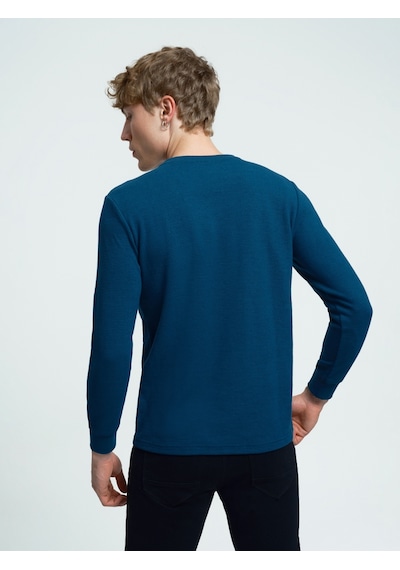 Loft Koyu Mavi Erkek Sweatshirt Lf2034194 Koyu Mavi