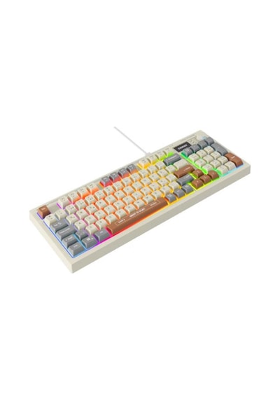 Everest Kb-79 Sılent Pro Gri-gri Mavi-kahve Sessiz Rgb Q Membrane Oyuncu Klavyesi