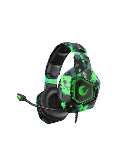 Rampage RM-K8 Crafting 7.1 Surround Rainbow Ledli Kulak Üstü Oyuncu Kulaklığı