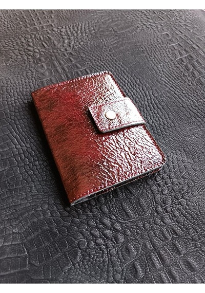 Vip Gift Pasaport Kılıfı Pasaportluk Hakiki Deri Bordo