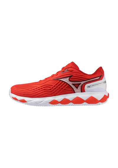 Mizuno Wave Enforce Tour 2 Cc Erkek Tenis Ayakkabısı Kırmızı Çok Renkli
