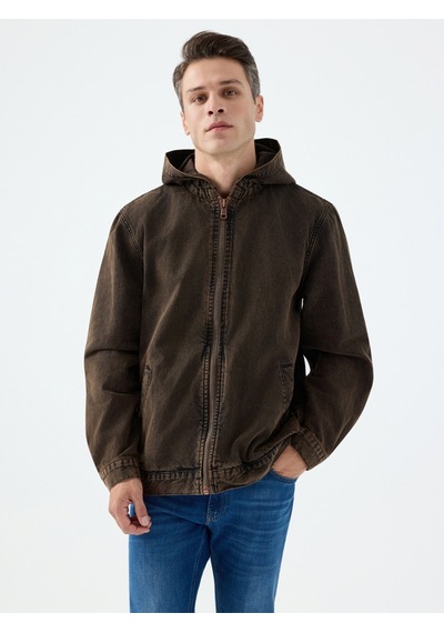 Regular Fit Erkek Ceket Denim