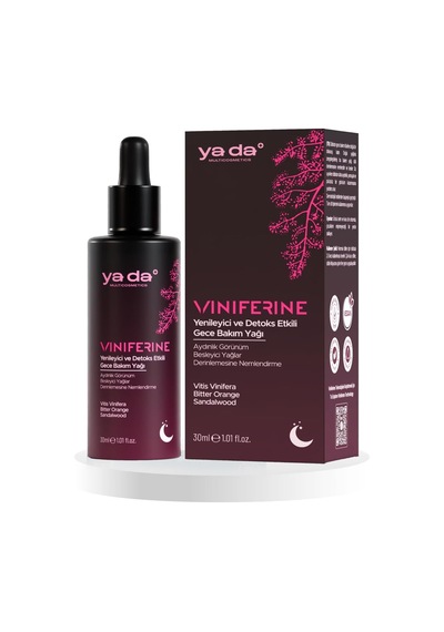 Lexroo Viniferine Yenileyici Ve Etkili Gece Bakım Yağı 30ml