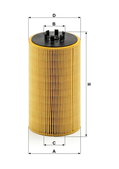 Hu 1390 X - Yağ Filtresi - Mann Fılter