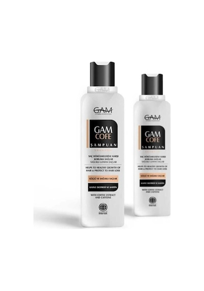 Gam Cofe ve Ince Telli Saçlar İçin Dökülme Karşıtı Kafein Şampuan 275 ML