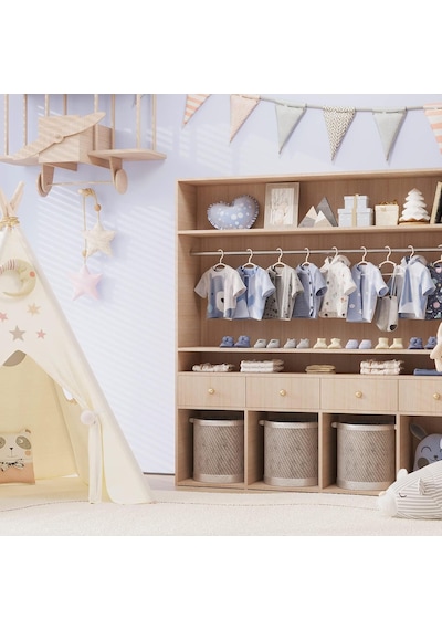 Bebek Askıları Dolap İçin - Bebek Giysileri Askıları 60 Paket Plastik Çocuk Askıları Giyim Bebek Yürümeye Başlayan Çocuk Askıları Beyaz