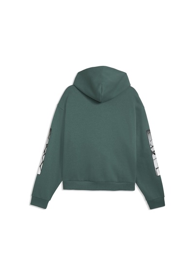 Puma Sport Street Boxy Graphic Erkek Yeşil Günlük Stil Sweatshirt 69432269