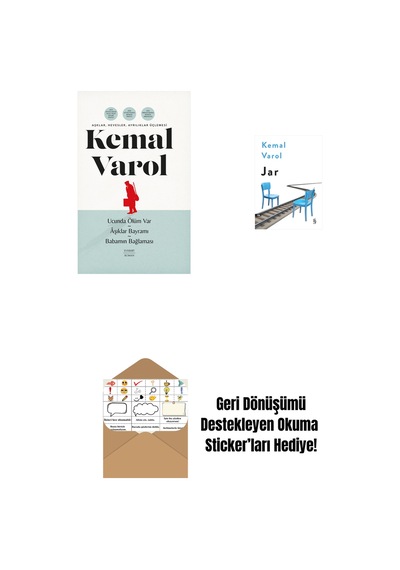 Aşklar, Hevesler, Ayrılıklar Üçlemesi Ciltli + Jar + Okuma Sticker'ları
