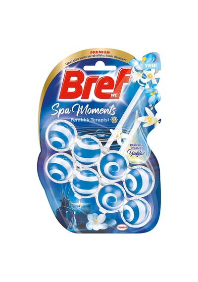 Bref Wc Blok Spa Moments Ferahlık Terapisi 2 X 50 G - 7 Adet Tarı