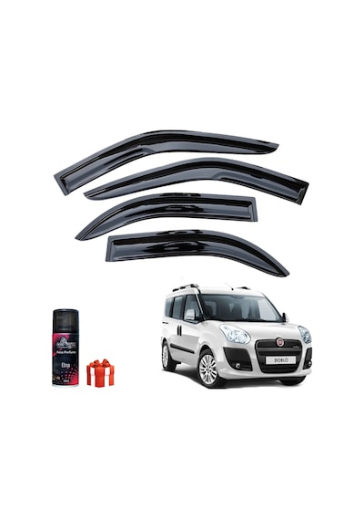 Fiat Doblo 2 Mügen Cam Rüzgarlığı 2010-2022 Arası 4 Lü Takım+koku