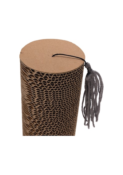 Hnrlıshp Beeztees Kedi Oyuncağı, Karton Silindir Ve Püskül, 23x10x10cm
