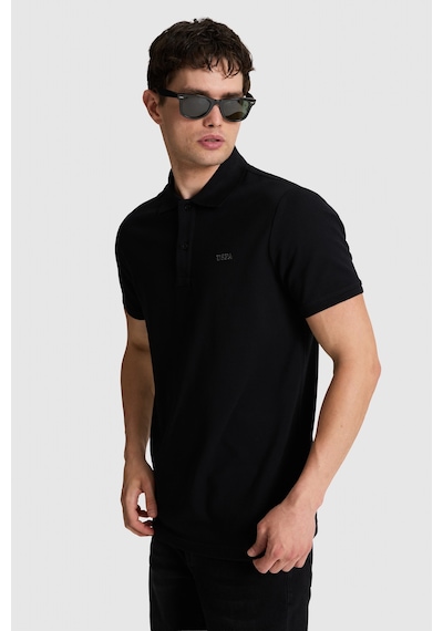 U.S. Polo Assn. U.s. Polo Assn. Erkek Siyah Tişört Basic 50326963-vr046