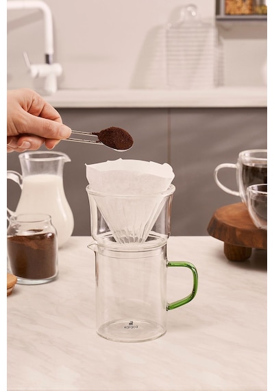 Karaca Draco Borosilikat Cam Kahve Demleme Ekipmanı 450 ml