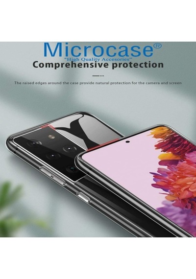 Microcase Samsung Uyumlu Galaxy S21 Ultra Ince 0.2 Mm Soft Silikon Kilif Seffaf 476260179