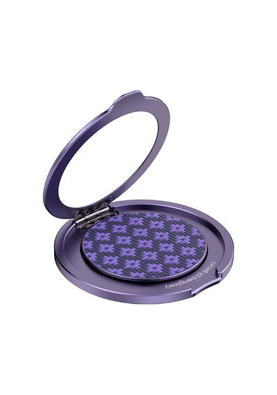 Benks L56 Magnetik 360 Derece Dönebilen Armorpop Kevlar Tasarımlı Parmak Ring Stand Mor