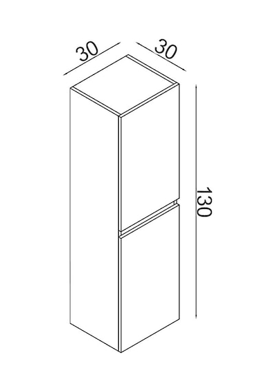 Teta Home Tokyo Mdf Banyo Boy Dolabı Atlantik Çam Atlantik Çam