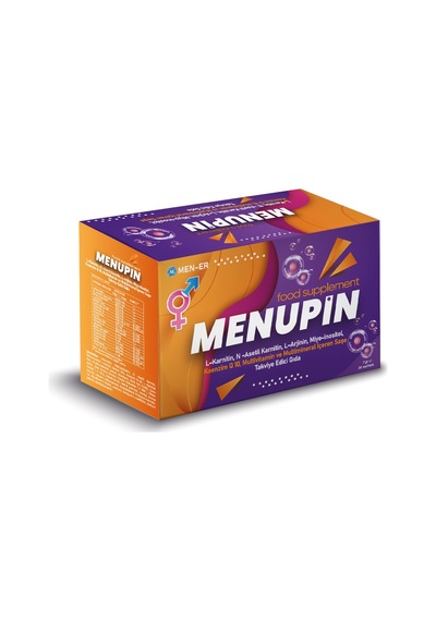 Menupin Coenzim Q10 Multıvitamin Multiminreal 7 Gr X 30 Saşe