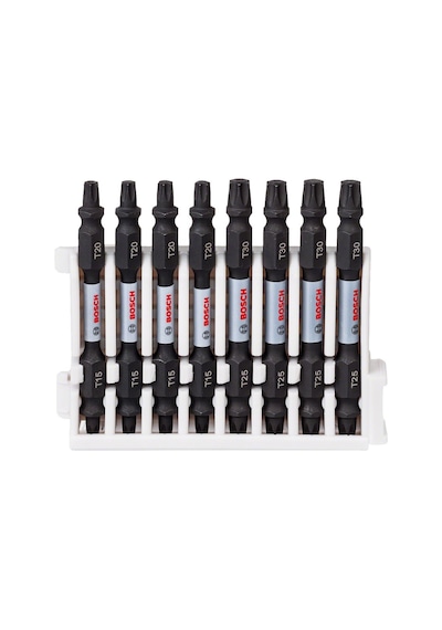 Bosch Impact Ctrl Çift Taraf 8'li T15-20/T25-30 Vidalama Ucu Paketi - 2608522343