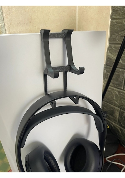Ps5 Kol Ve Kulaklık Standı, Kol Ve Kulaklık Tutucu Aparat , Ps5 Çift Joystick Kumanda Standı,